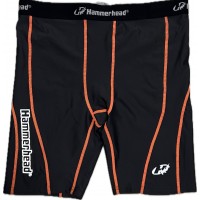 SHORTS SEGUNDA PELE HAMMERHEAD PERFORM - CINZA/LARANJA